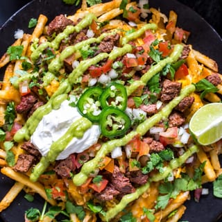 Asada french fries